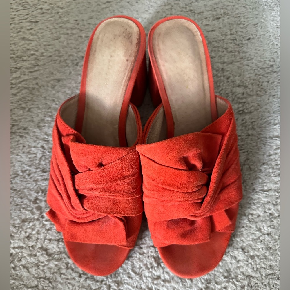 Orange Halogen shoes